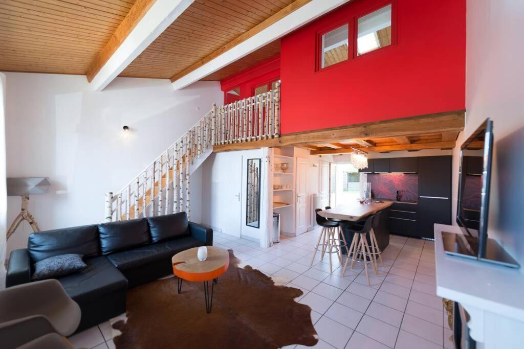 Villa Loft en campagne, 15 MN du périph. nantais Monnieres  Esterno foto