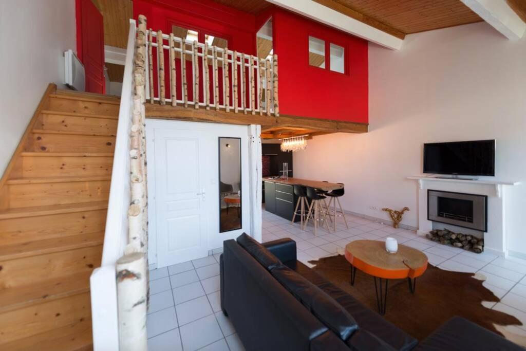 Villa Loft en campagne, 15 MN du périph. nantais Monnieres  Esterno foto